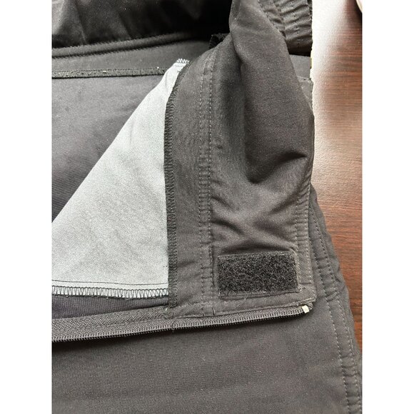 Fera Internationale Ski Bib Pants Womens 14L Black Made in Hong Kong Vintage - Picture 8 of 12